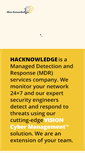 Mobile Screenshot of hacknowledge.com